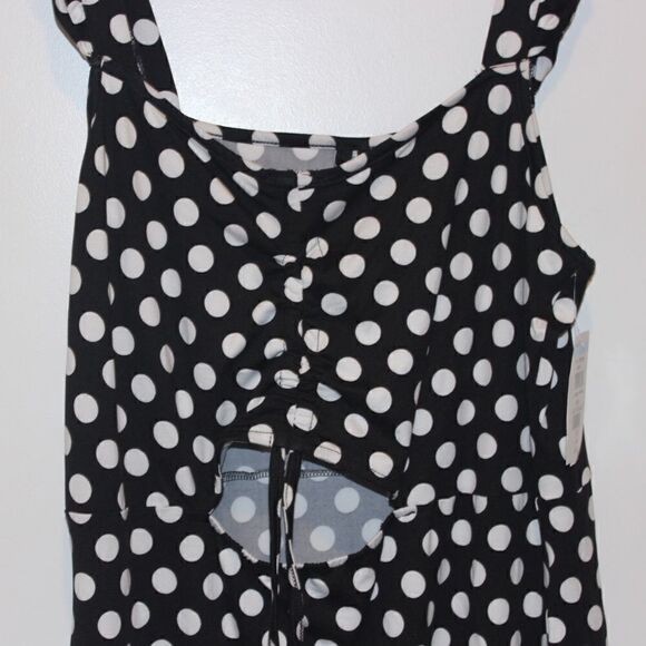 NEW Vero Moda Polka dot Mini Dress Women Size XL - Picture 6 of 10